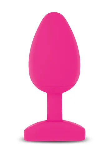 Вибровтулка  анальная Fun Toys Gplug Bioskin 11 см,  Ø  4