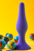 Втулка анальная TOYFA A-toys, фиолетовый, 10,2 см