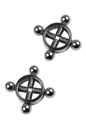 Зажимы для сосков, TOYFA Metal, 